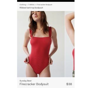 Sunday Best - FIRECRACKER bodysuit